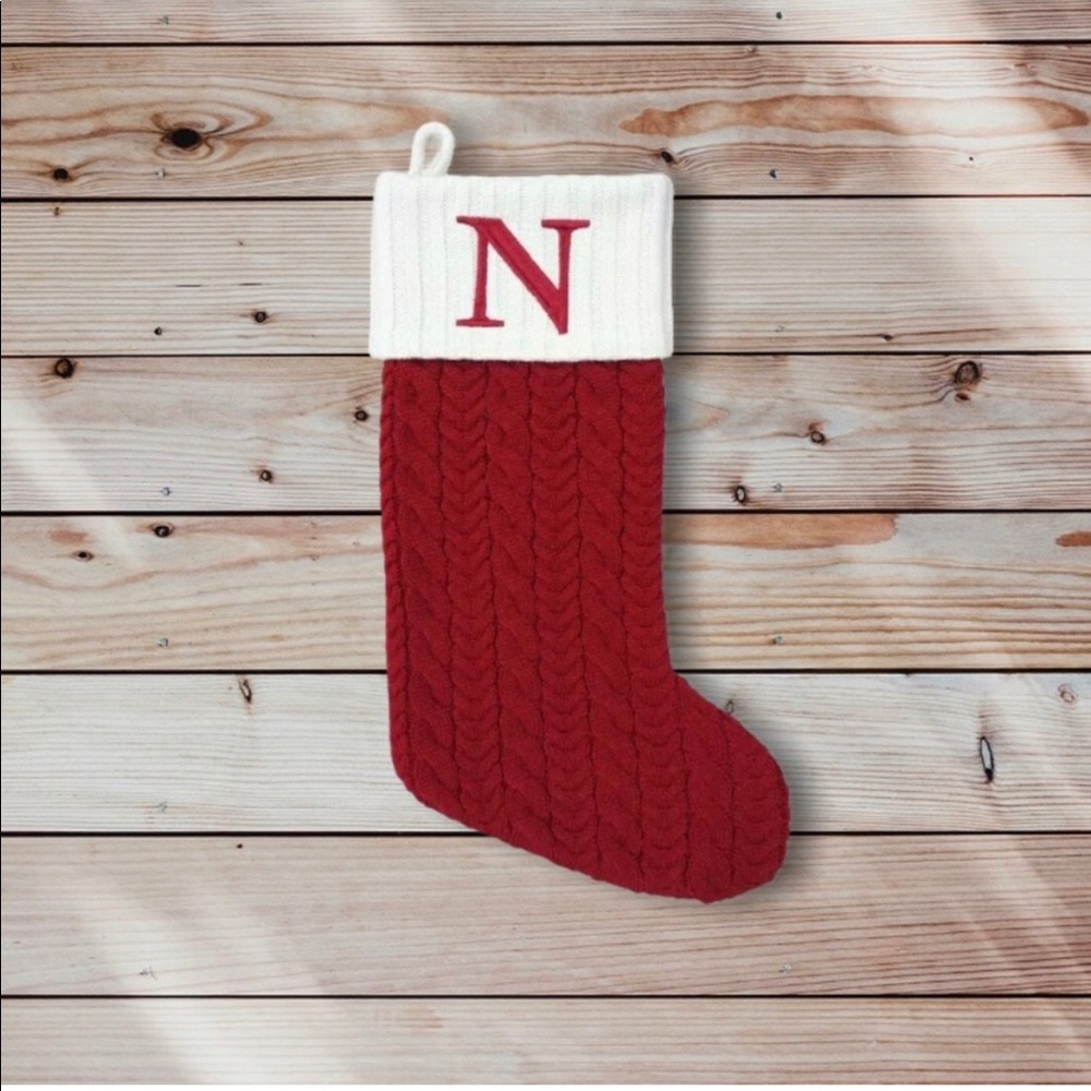 Christmas Stocking Set “H” and “N”